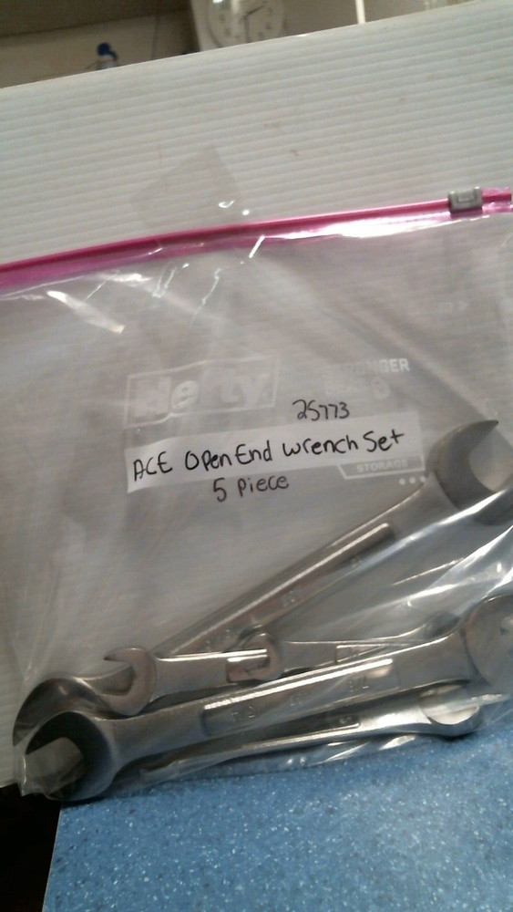 ACE Open End Wrench Set 5 Pieces  (25773)  FS