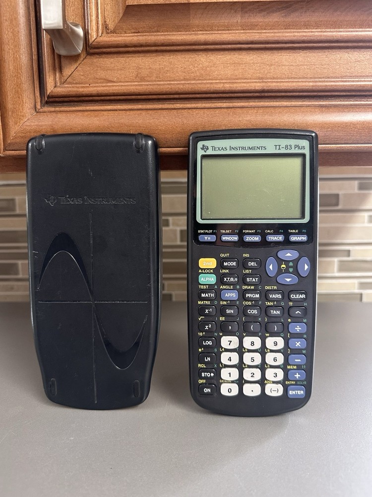 Texas Instruments TI-83 Plus Graphing Calculator Tested Working