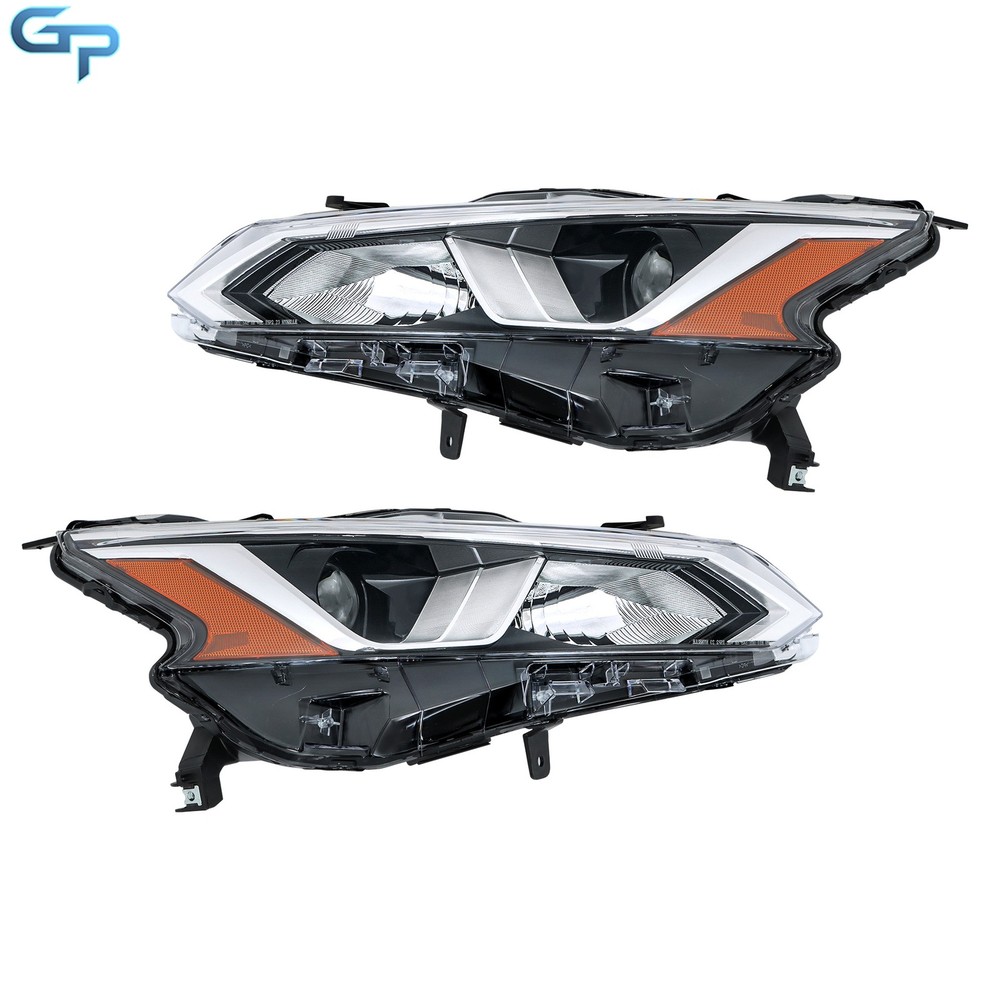 Headlight For Nissan Altima 2019 2020 Halogen Projector Pair Right+Left Side