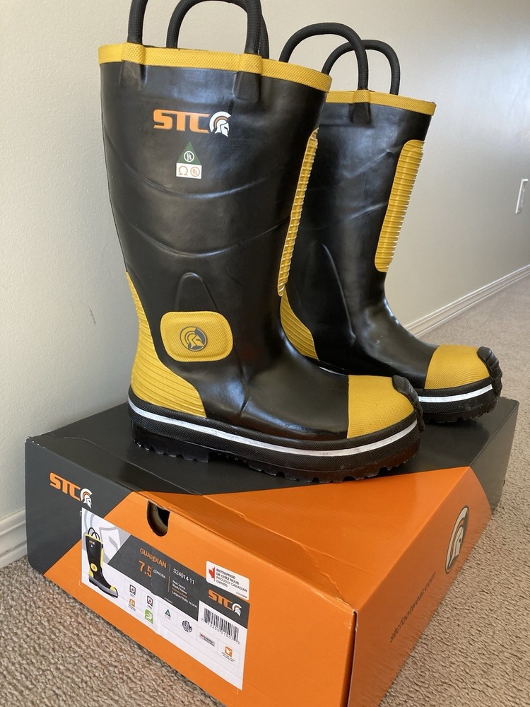 firefighter boots size 7.5