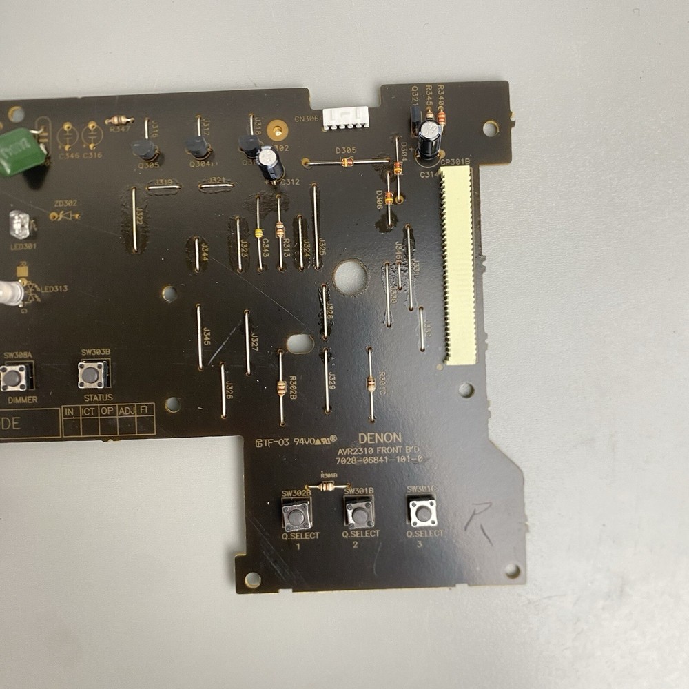 DENON AVR2310 REPLACEMENT FRONT DISPLAY PCB CIRCUIT BOARD 7028-06841-101-0