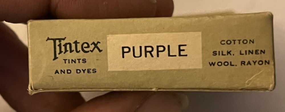 Sealed Purple Tintex Fabric Dye