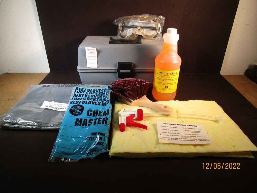 Battery Acid Emergency Spill Kit