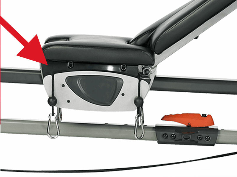 ONE PAIR USED Sled Seat Rollers for Leg Press Bowflex Revolution