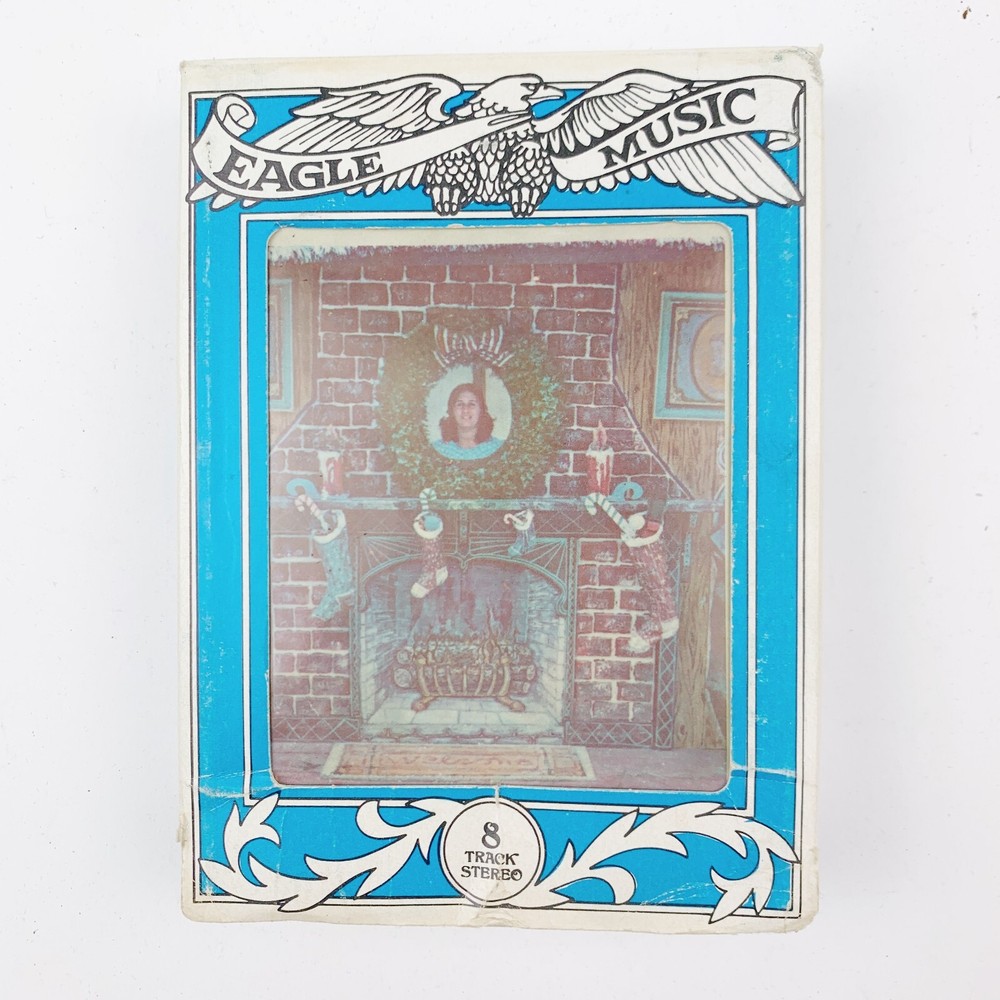 Christmas Organs & Chimes 8-Track Tape E-528 Eagle Music Untested READ