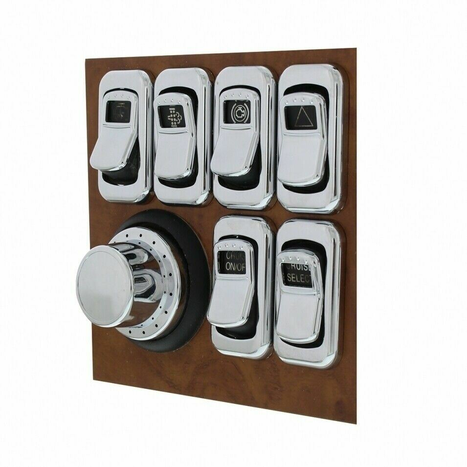 UP Data Display Module Control Knob Set for Peterbilt 2010+ Plastic #41772