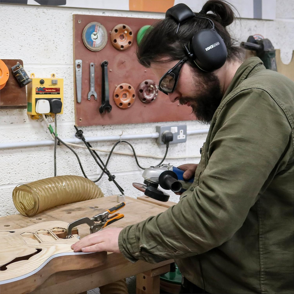 AIR DEFENDER Bluetooth Earmuffs - 40 Hour Wireless Hearing Protection