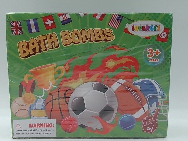 SUPERGFS Bath Bombs Gift For Kids Multicolor - 1 Fl Oz Pack