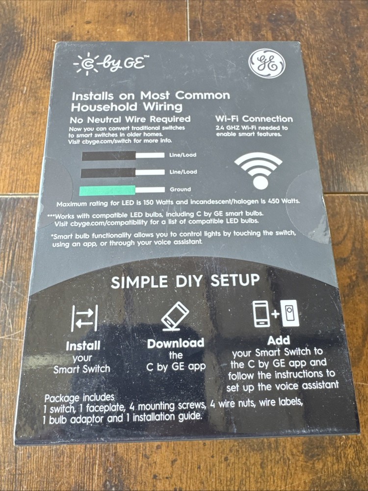 OEM GE Motion Sensing + Dimmer Smart Switch WiFi Switch Replacement App Control