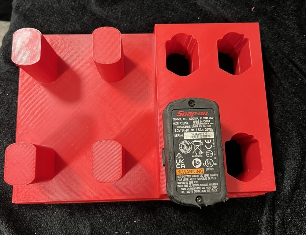 Snappy Snap-on 14.4v Tool & Battery Stand