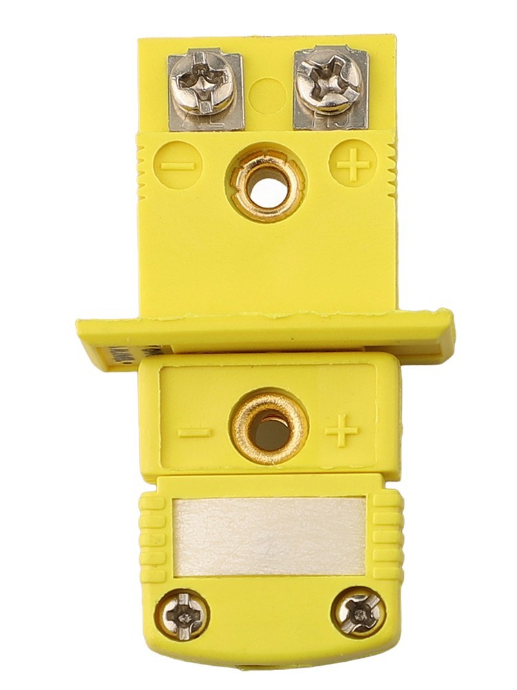 K Type Miniature Thermal Sockets with Reliable Panel Mounting Connectors