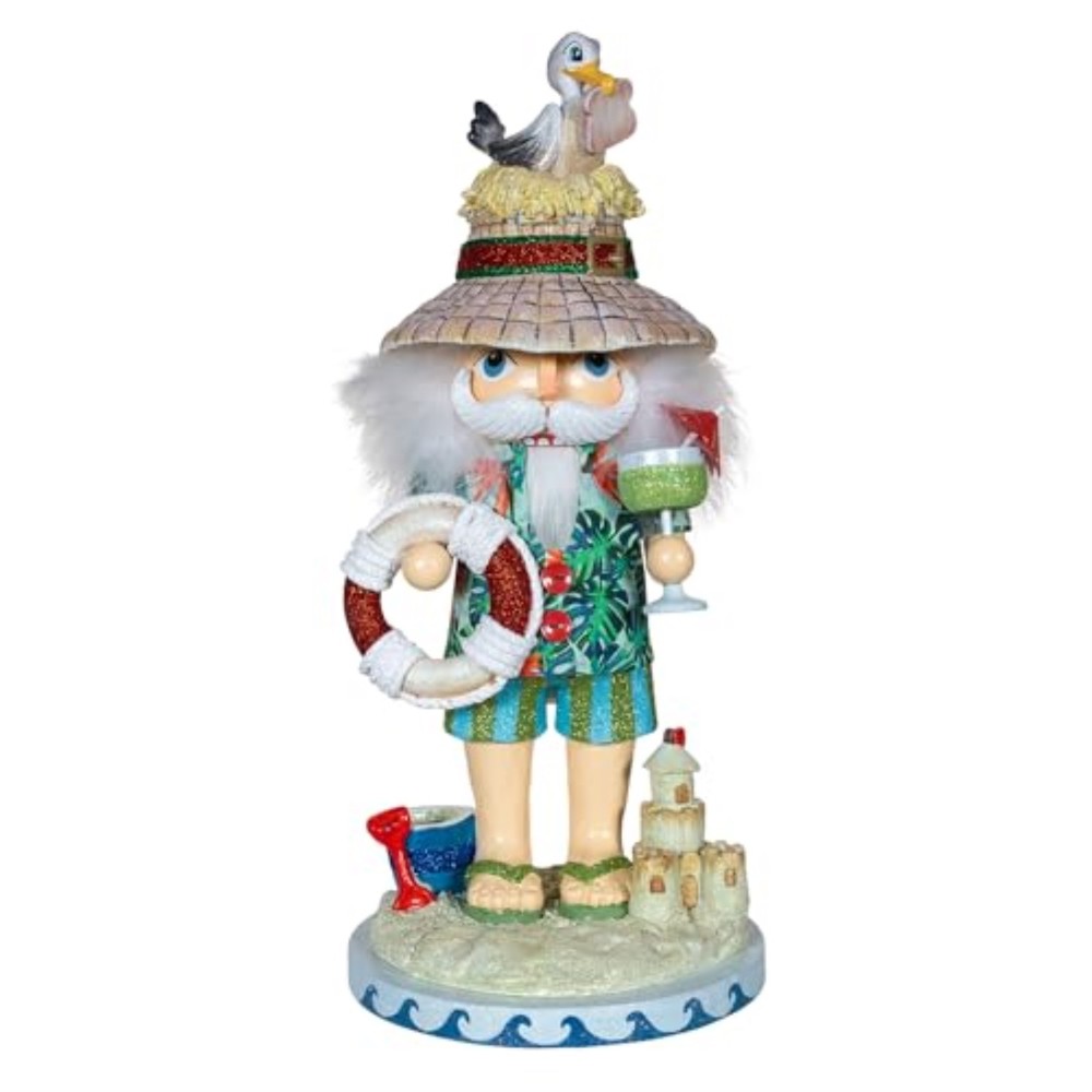 Kurt Adler 15-inch Hollywood Nutcrackers Beach Nutcracker
