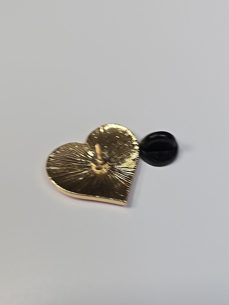 Dogs Pink Heart Lapel Pin