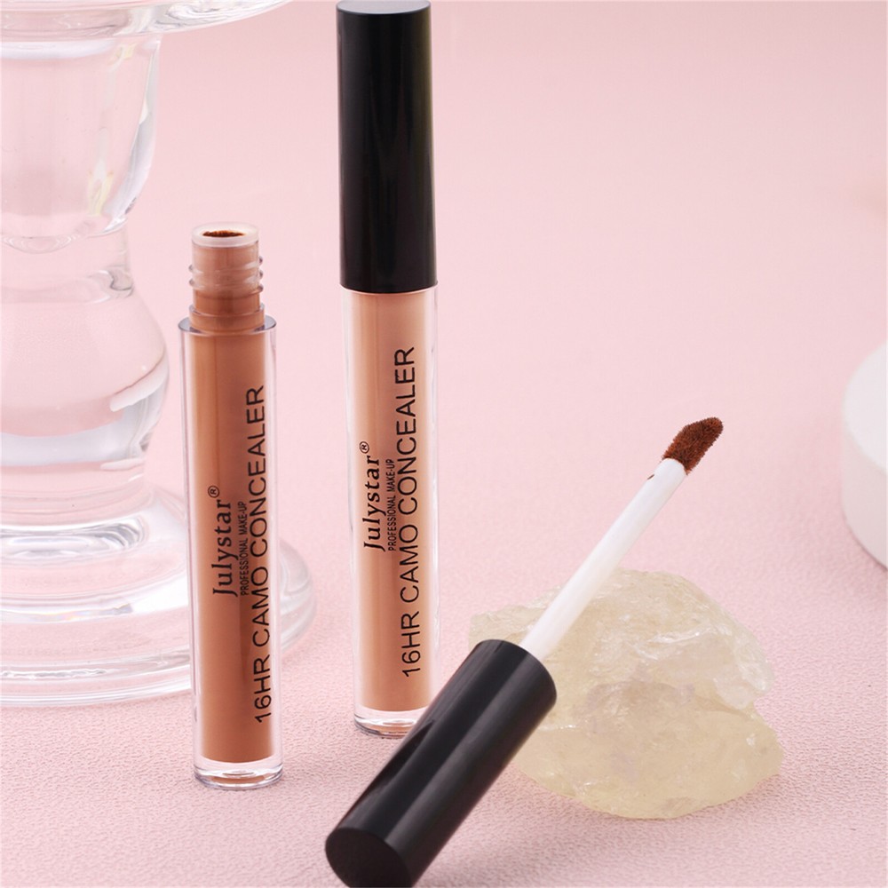 6pcs Liquid Full Coverage Concealer Makeup Dark Circles Acne Blemish Corrector