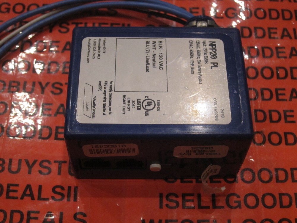 Acuity Controls NPP20 PL Plug Load Control Power Pack New