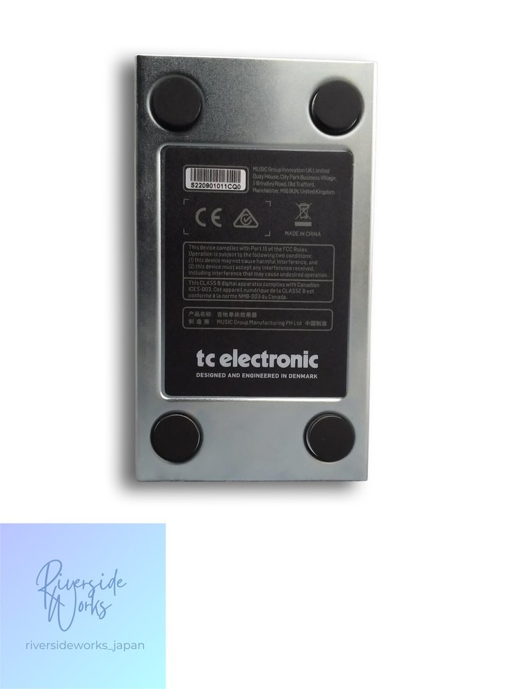 TC ELECTRONIC 3rd Dimension Chorus Effects Pedal Used JP