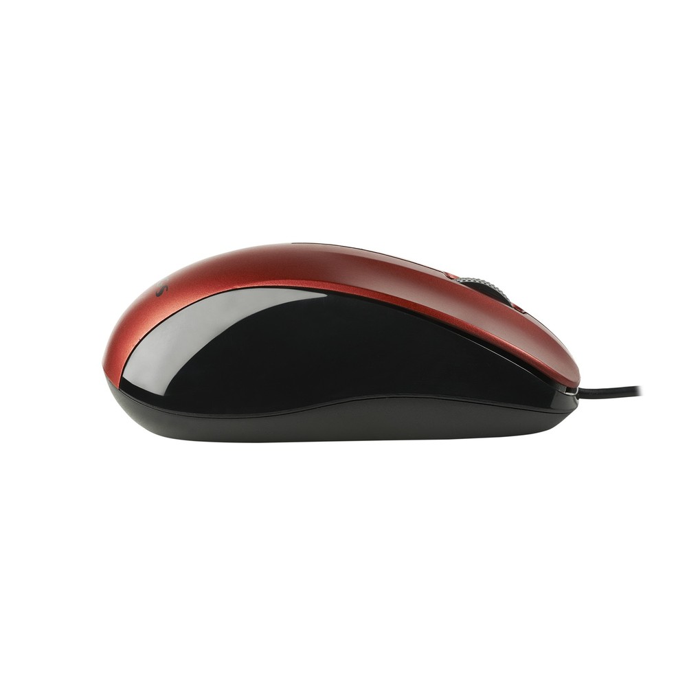 NGS Wired Optical Mouse 1200 DPI - Crew Red