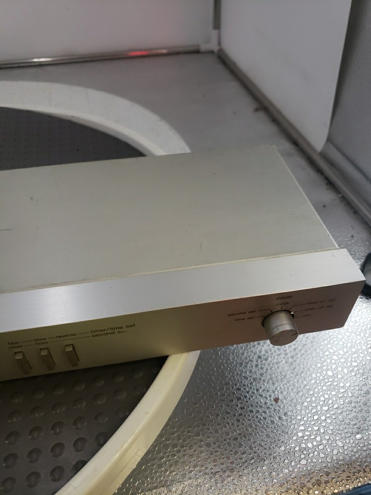 Vintage Silver Technics Audio Digital Timer SH-4020 Japan Tested & Working