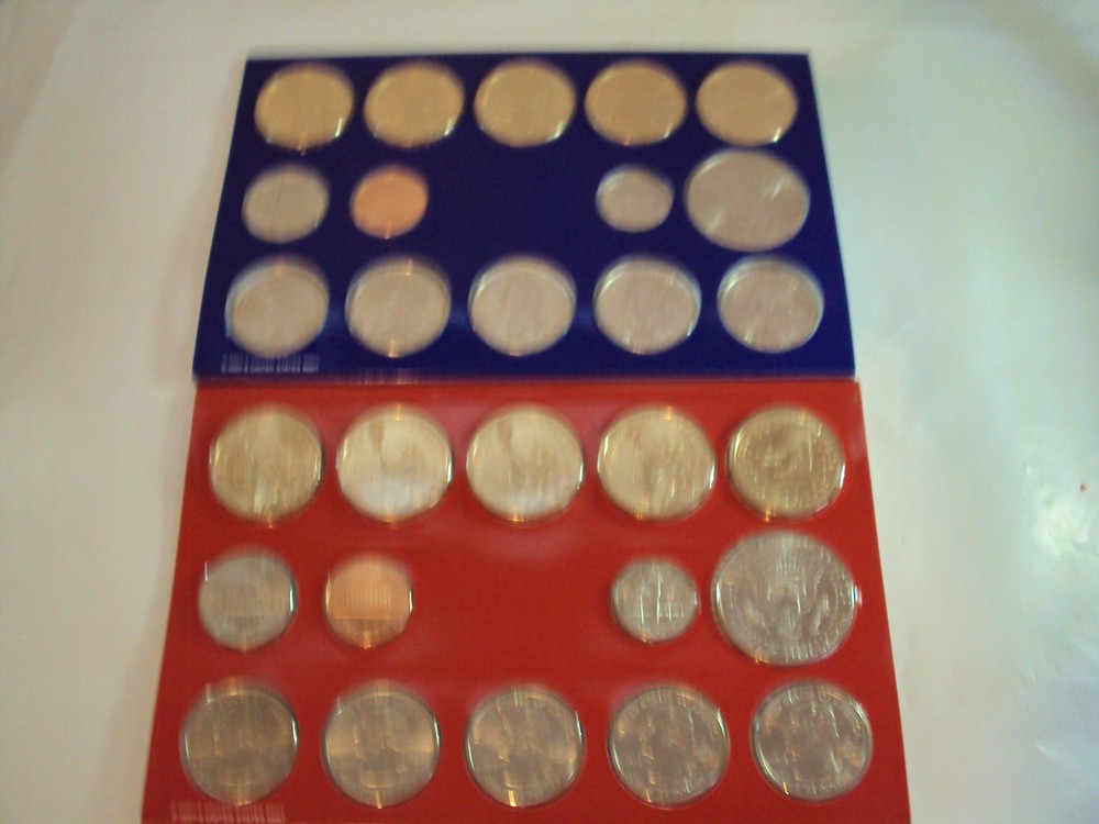 2005 -2006-2007 2008 p & d uncirculated mint sets in ogp 8 sets