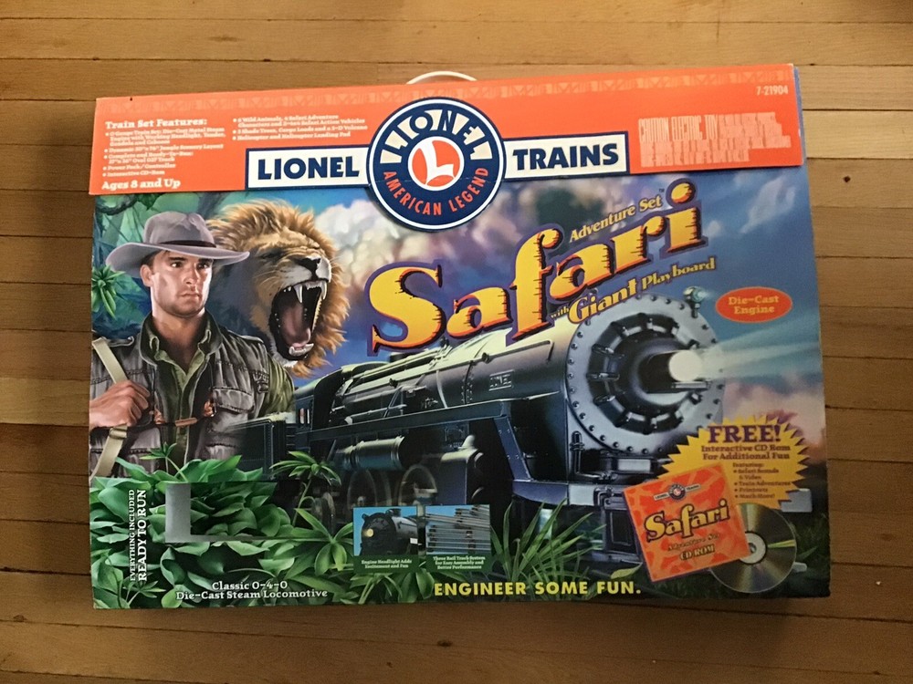 LIONEL SAFARI ADVENTURE SET