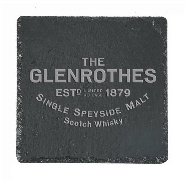 GLENROTHES Whiskey Slate Coaster