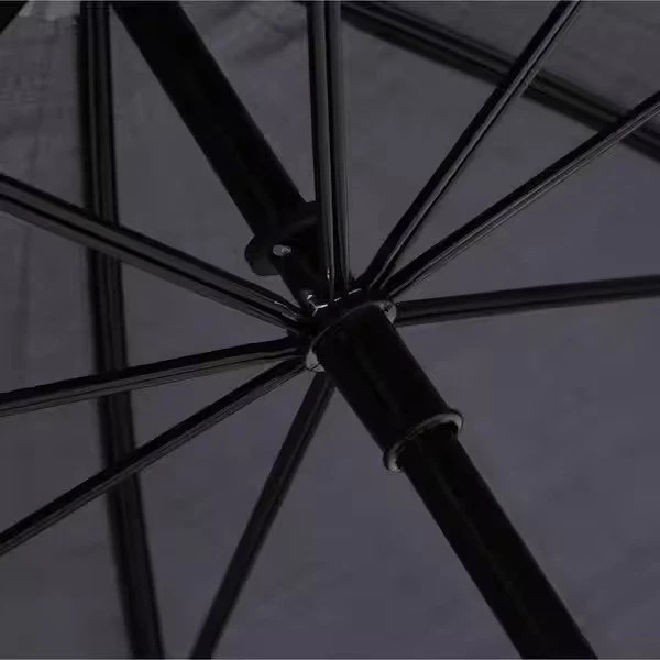 5 Ft. Golf Umbrella in All Black