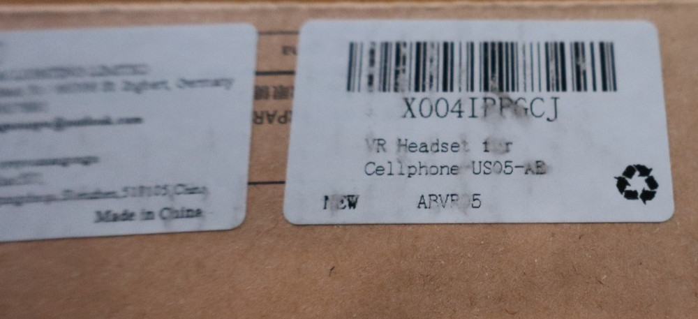 VR Park Virtual Reality Glasses Only...No Bluetooth Remote