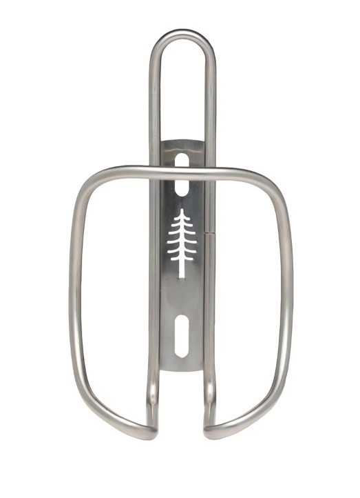 PDW ZigZag Water Bottle Cage - Silver