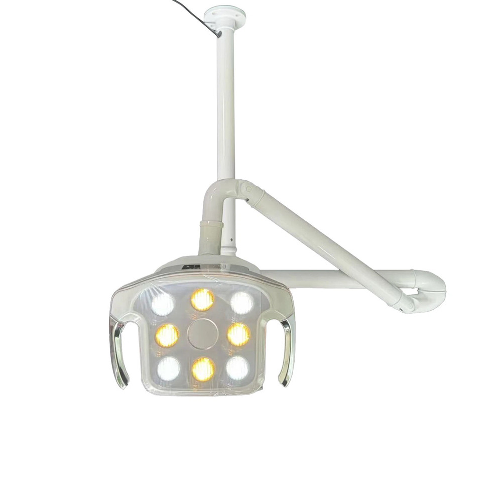 Dental Ceiling Mounted Operation Surgical Light 8 LEDs with Sensor Touch Sceen