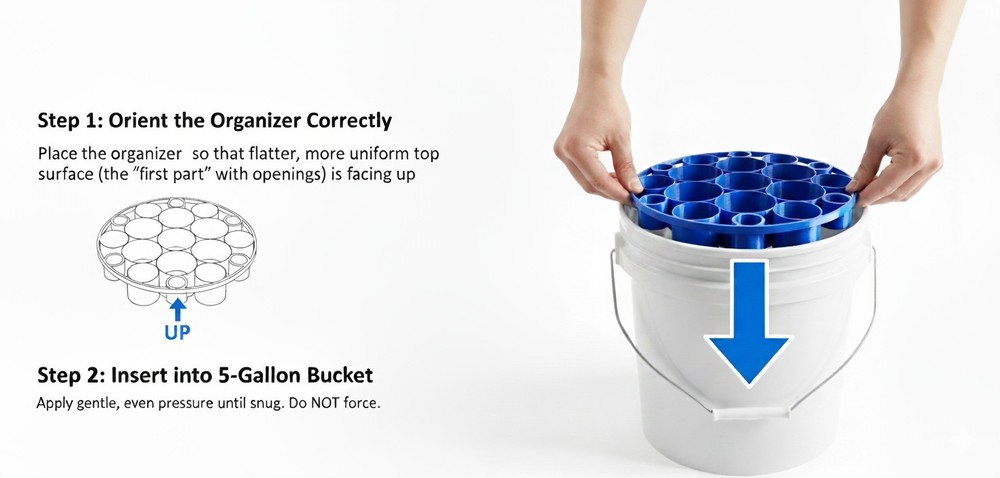 Painters Bucket Organizer