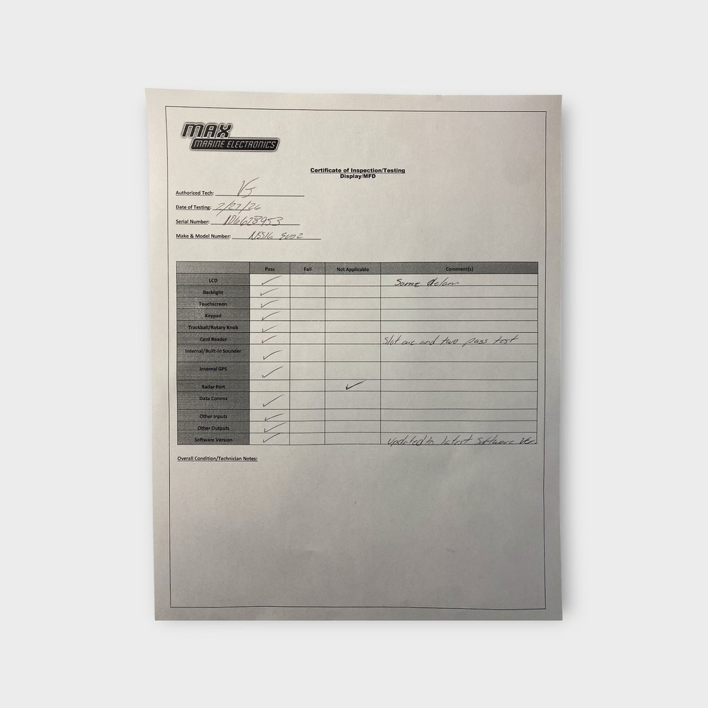 Simrad NSS16 Evo2 16" Multifunction Display MFD Chartplotter ~Good~ Blem*