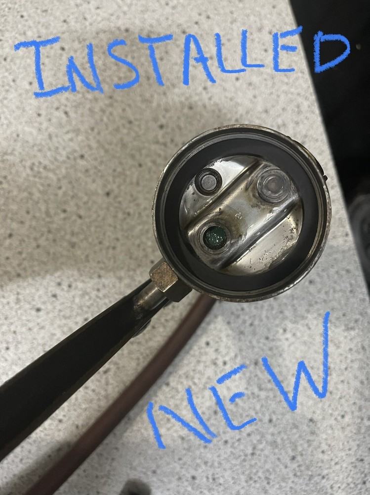 Grease gun barrel seal o-ring