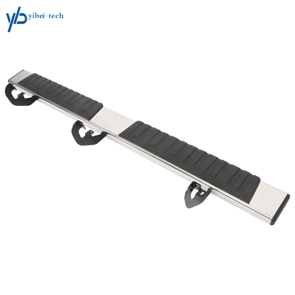 6" Running Boards Nerf Bars Side Steps For 07-18 Silverado/Sierra Double Cab