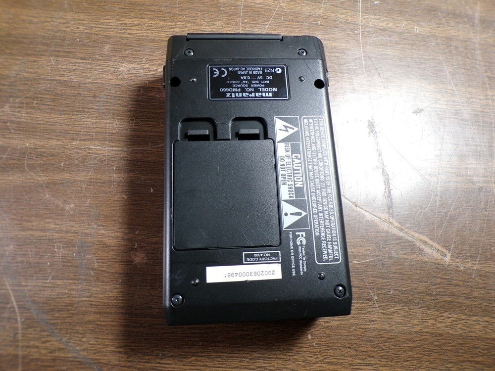 MARANTZ PROFESSIONAL SOLID STATE RECORDER PMD660