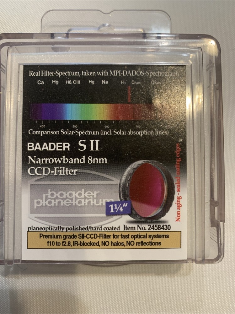 Baader S II Narrowband 8mm CCD- Filter
