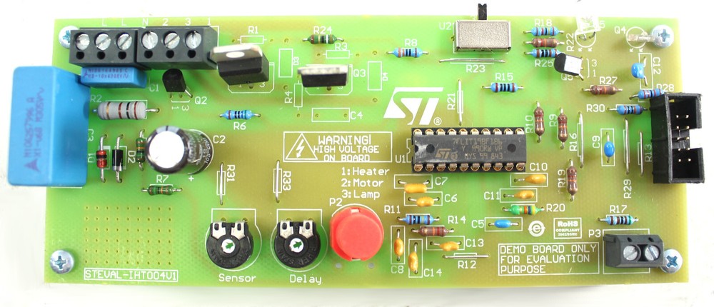STMicroelectronics STEVAL-IHT004V1 Triac Controller Power Management Evaluation