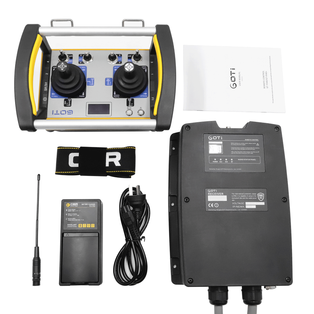 Industrial Remote Control Wireless Joystick Crane Lift Chain Hoist Controller