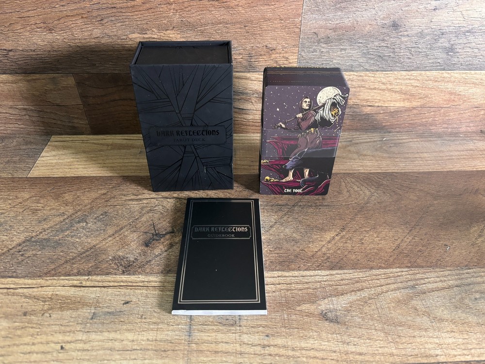 DARK REFLECTIONS Tarot Deck with Guidebook La Muci Design