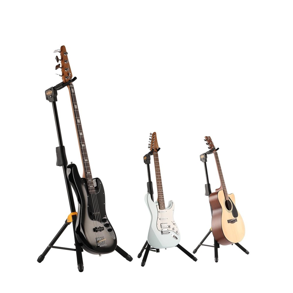 GHOSTFIRE AutoGrip Guitar Stand Foldable Display Rack Fit GBS-8