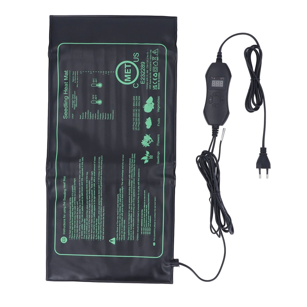 Heat Mat Digital Thermostat Waterproof Efficient Versatile Star