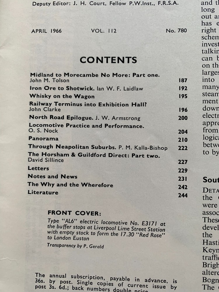 The Railway Magazine - 1966 - complete year