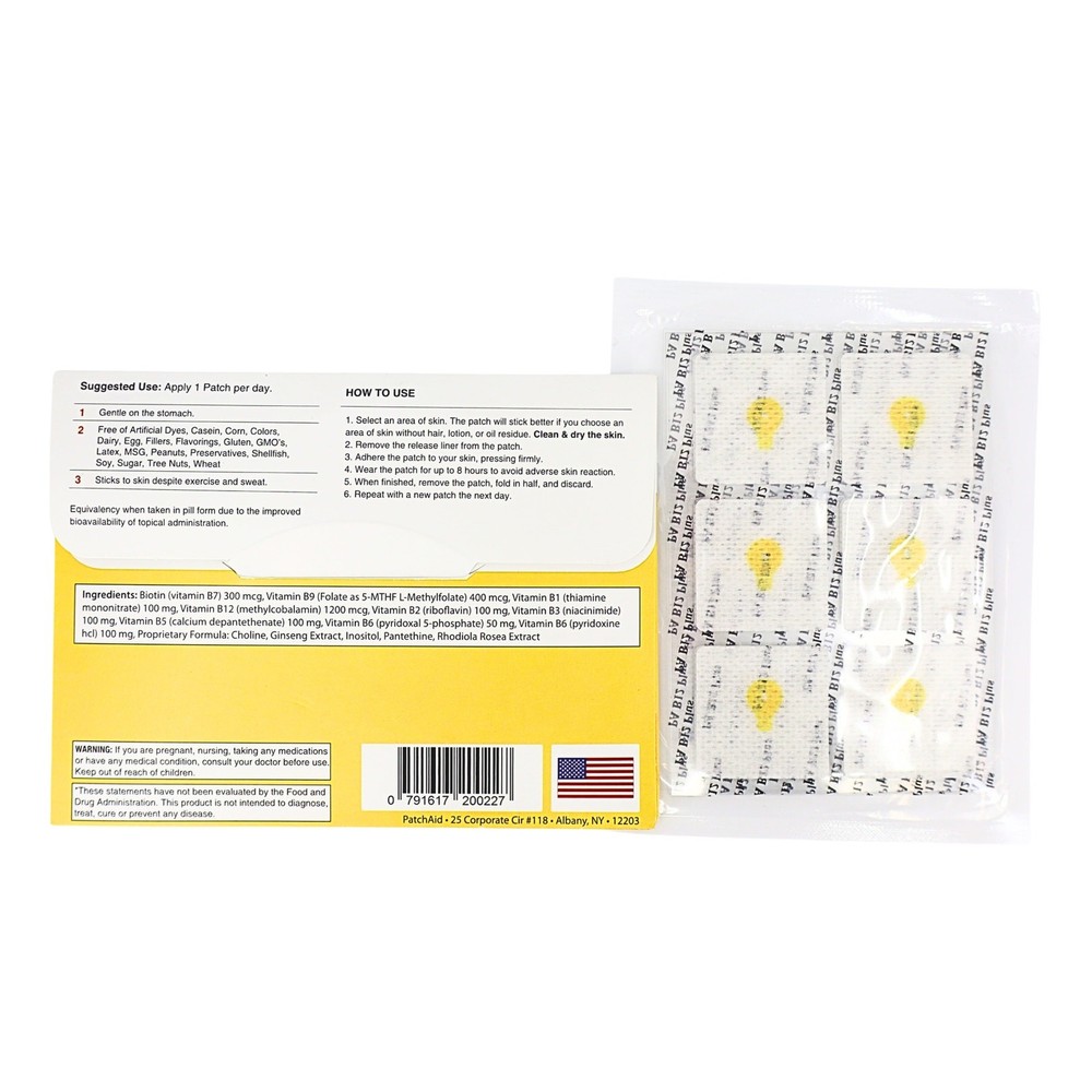 PATCH AID B12 Energy Plus Vitamin Patch - 30 ct