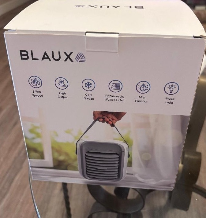 Blaux Portable Personal Air Conditioner Brand New In The Box