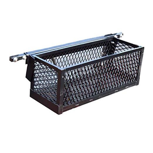 Universal-Fitting 24x10x10in Tractor Tool Tray, TT400, Black