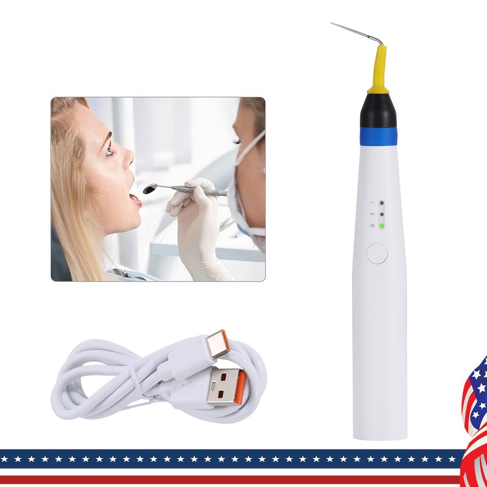 Dental Wireless Endo Gutta Percha Endodontic Heated Pen Obturation System+2 Tips