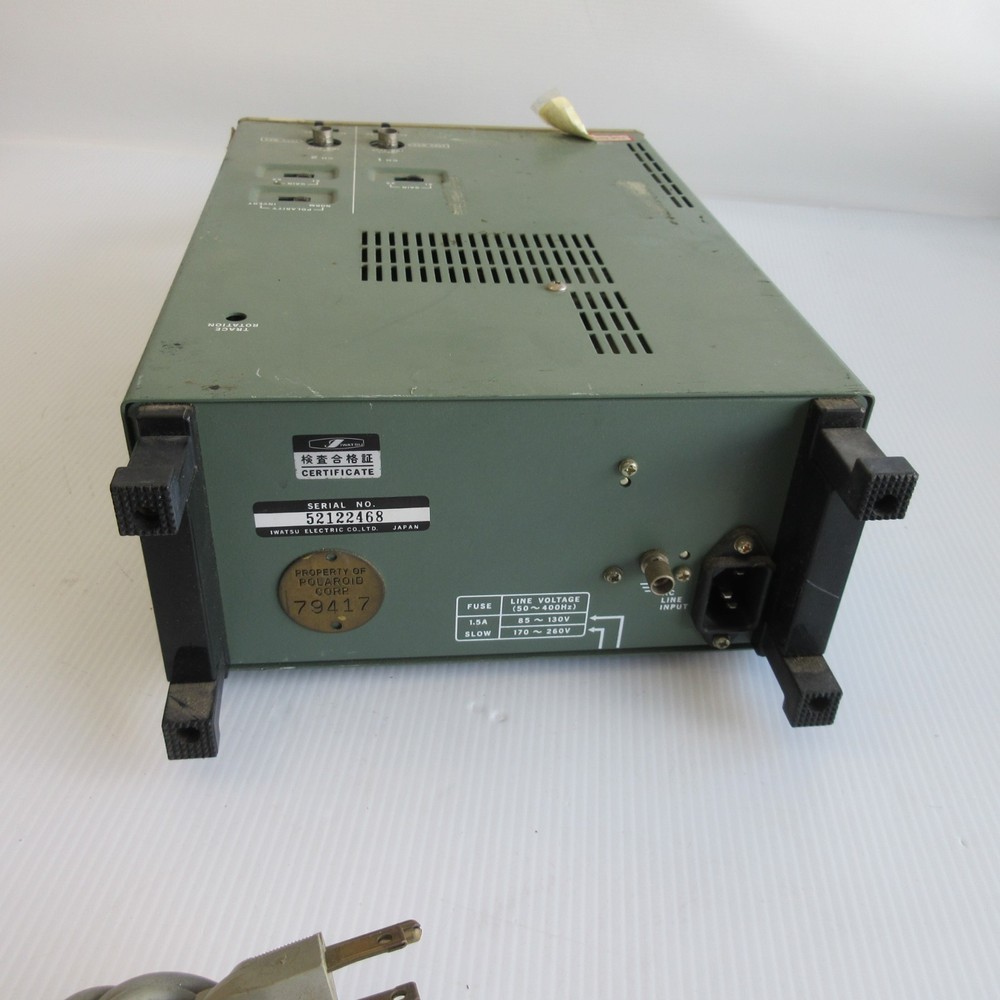 IWATSU ELECTRIC SS-3510 Oscilloscope Powers On Untested