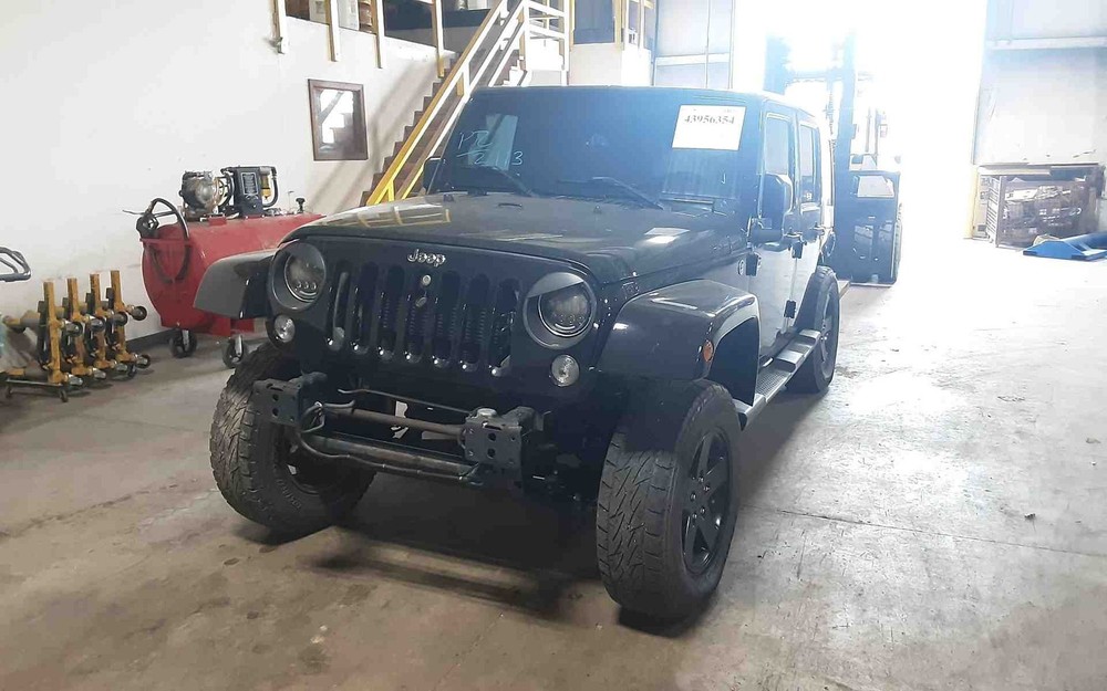 Used Windshield Frame fits: 2015 Jeep Wrangler Grade A