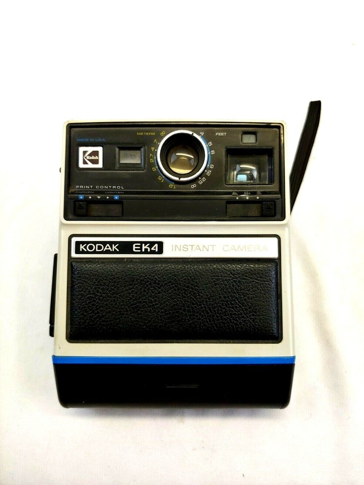 Kodak EK4 Instant Camera with Strap  (untested no battery)