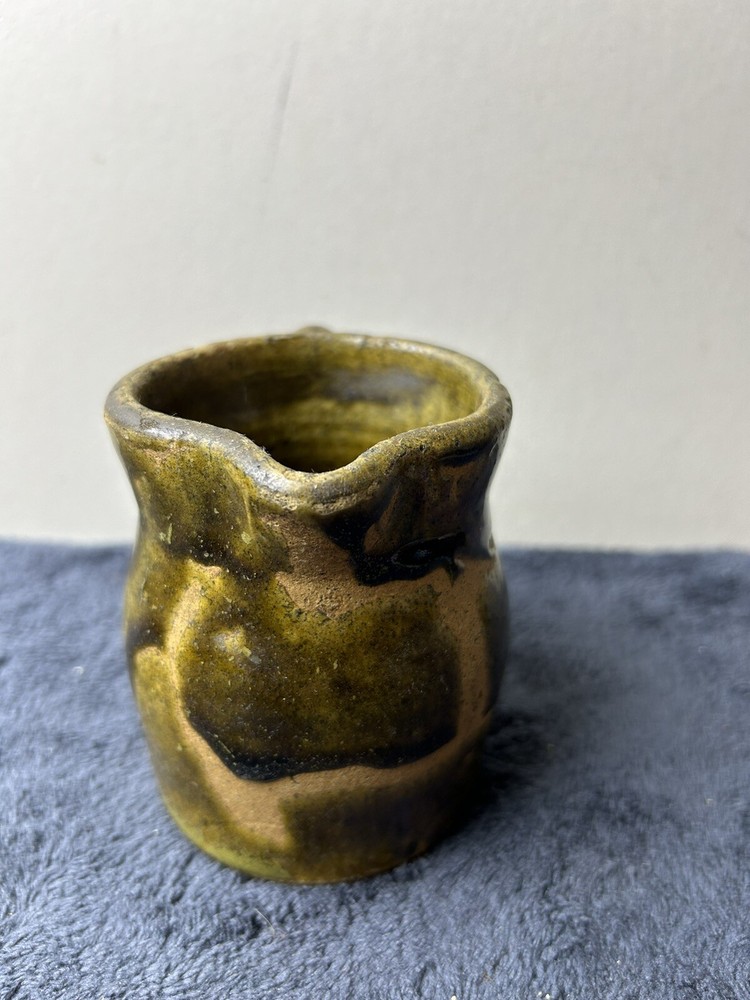 Beautiful Art Pottery Cup Stone No Markings