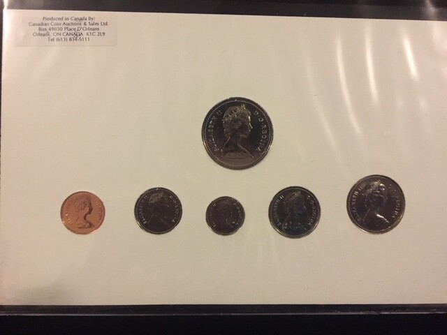 1980 6 Piece Proof Set